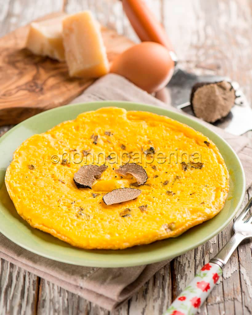 Frittata al tartufo