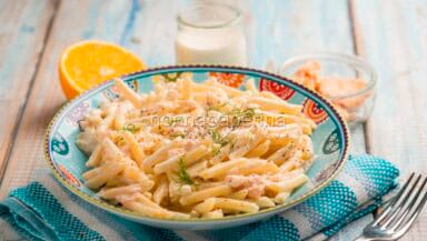 Pennette salmone e finocchietto