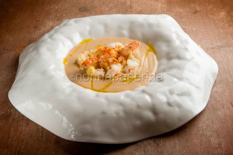 Purea di fagioli al macis
