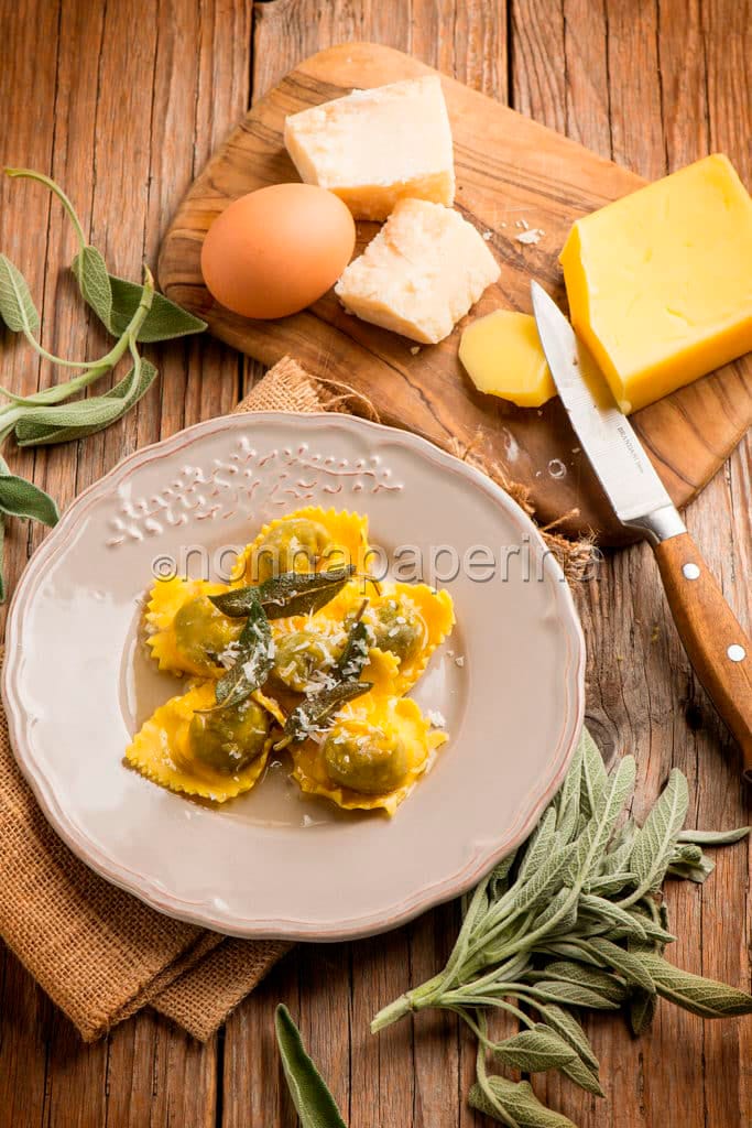 Tortello alle erbe amare