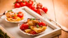 Paccheri con capesante e pomodorini, semplice bontà