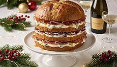 panettone gastronomico ai salumi
