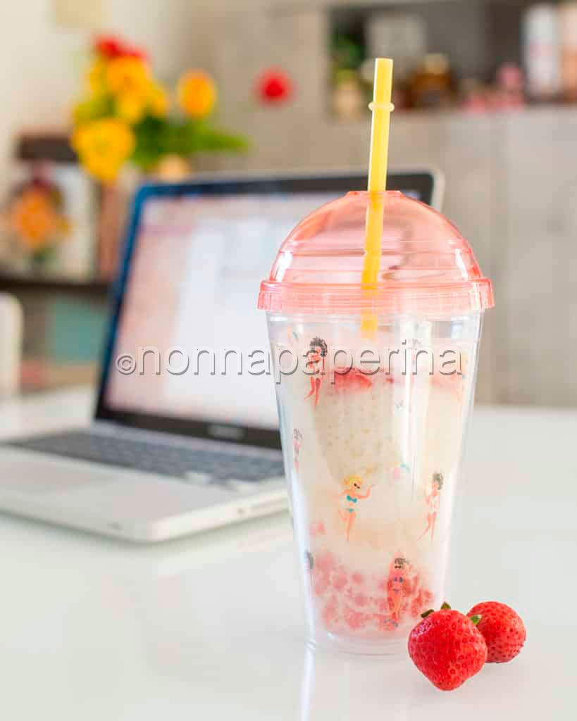 Bubble Tea alla fragola Bubble Tea alla fragola