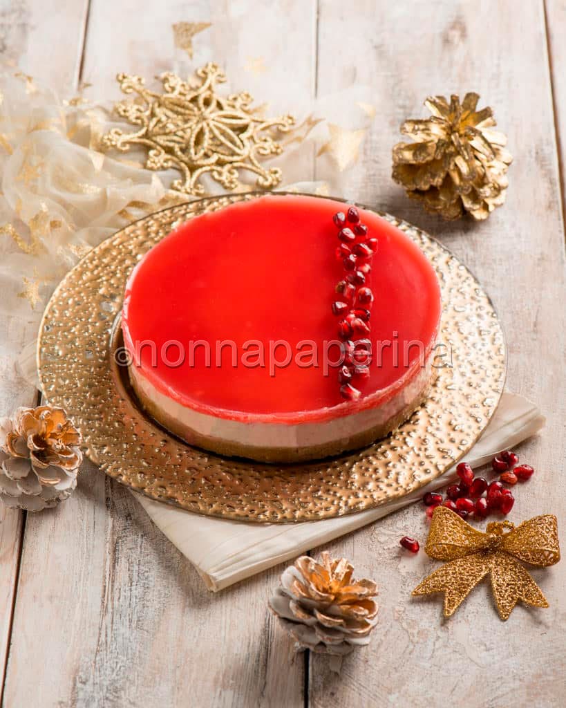 Cheesecake alla melagrana