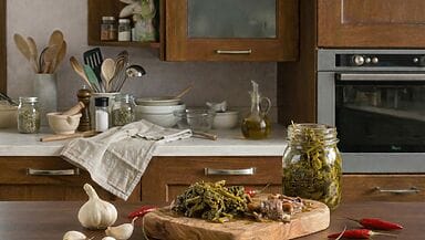 Cime di rapa sottolio