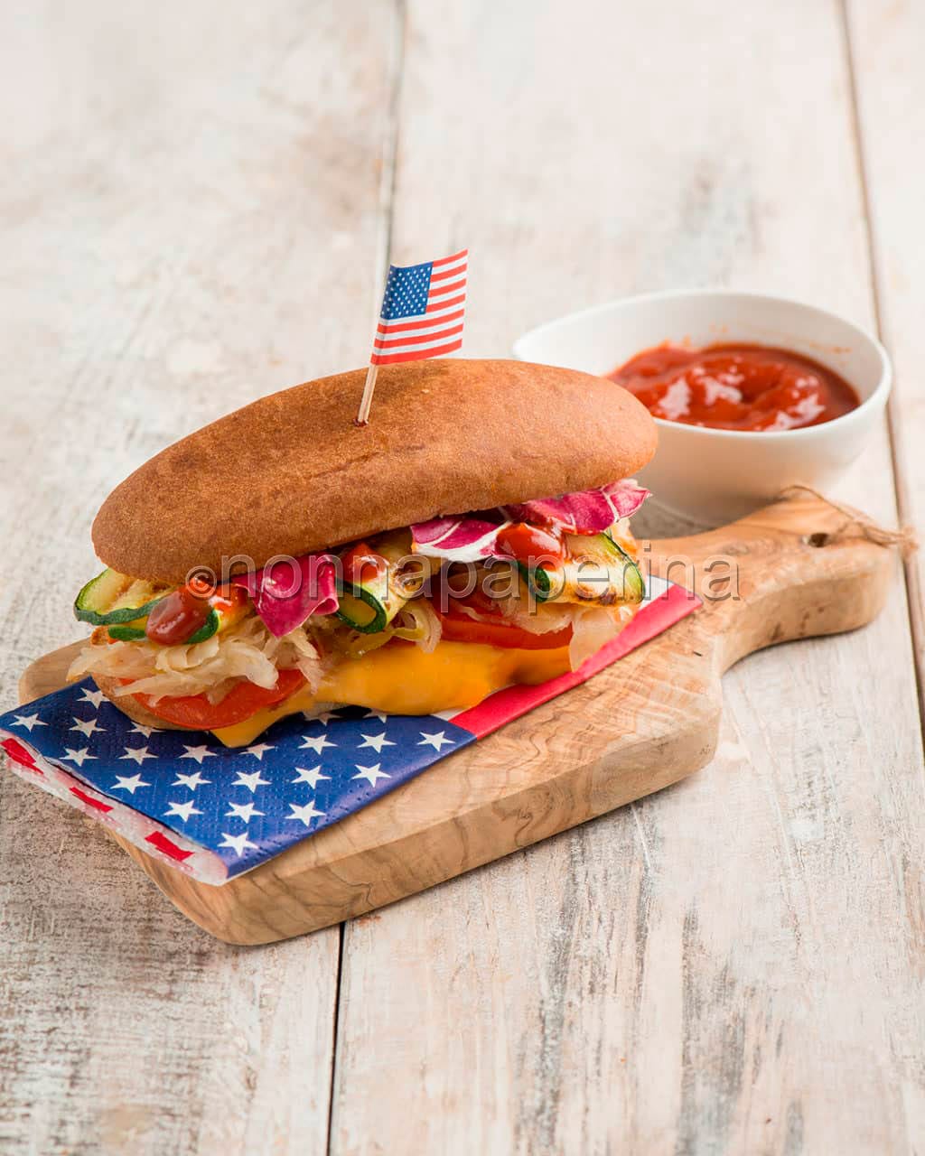 HOT DOG VEGETARIANO v