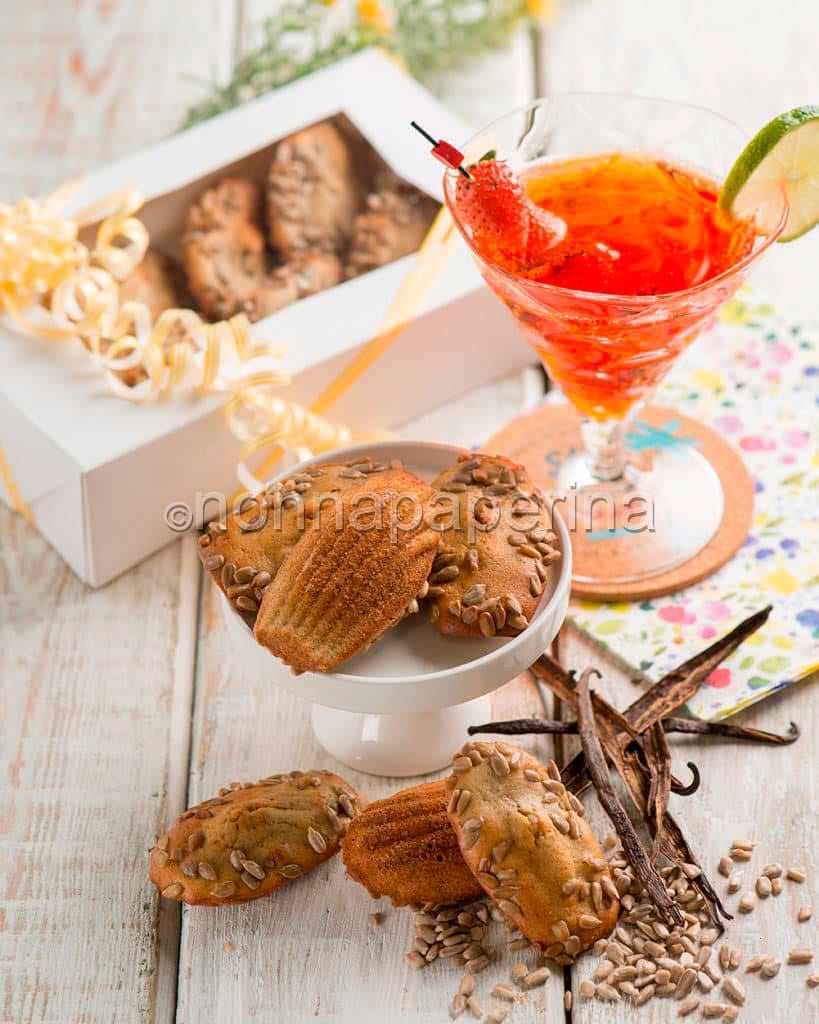 Madeleine al teff profumate