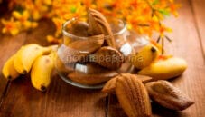 Madeleine alla farina di banana con fibra di baobab Madeleine alla farina di banana con fibra di baobab