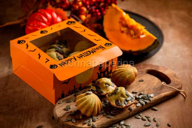Madeleine con zucca, il dolcetto perfetto per Halloween Madeleine con zucca