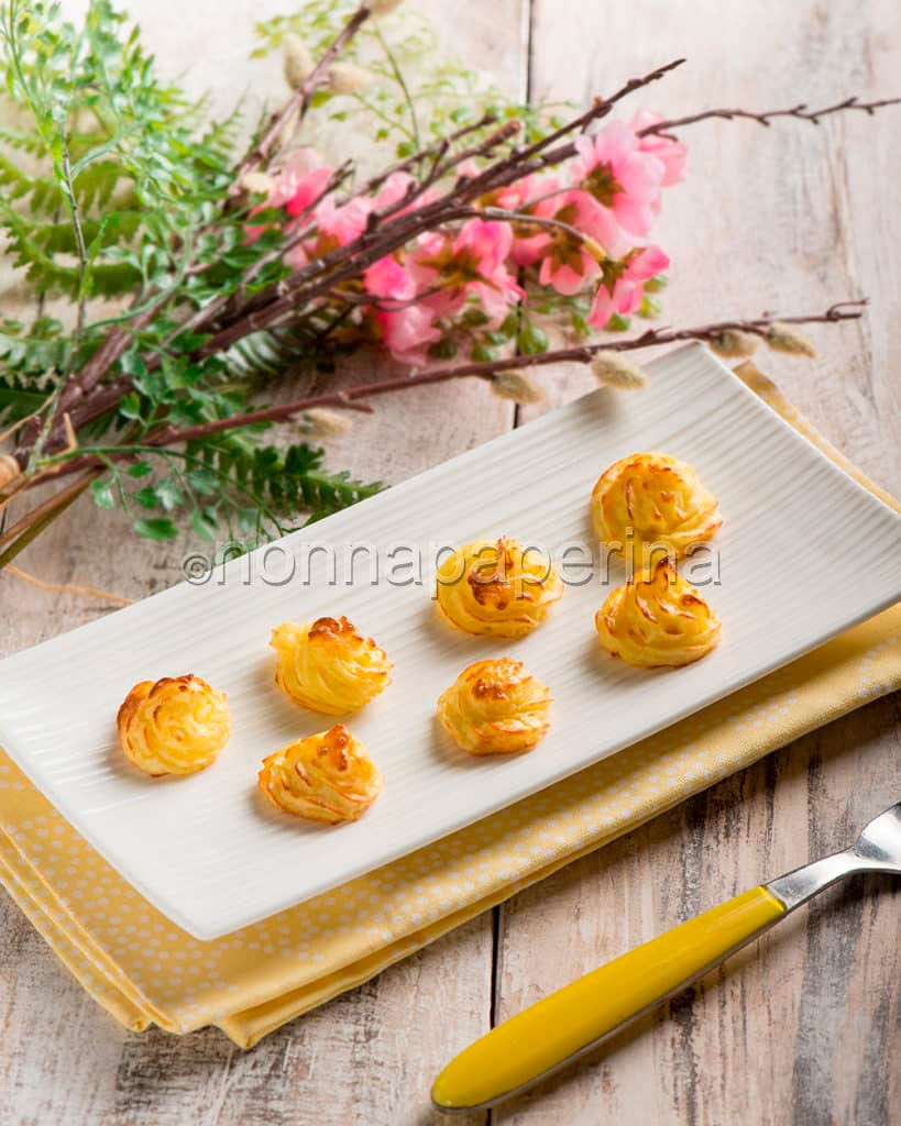 patate duchessa croccanti senza glutine