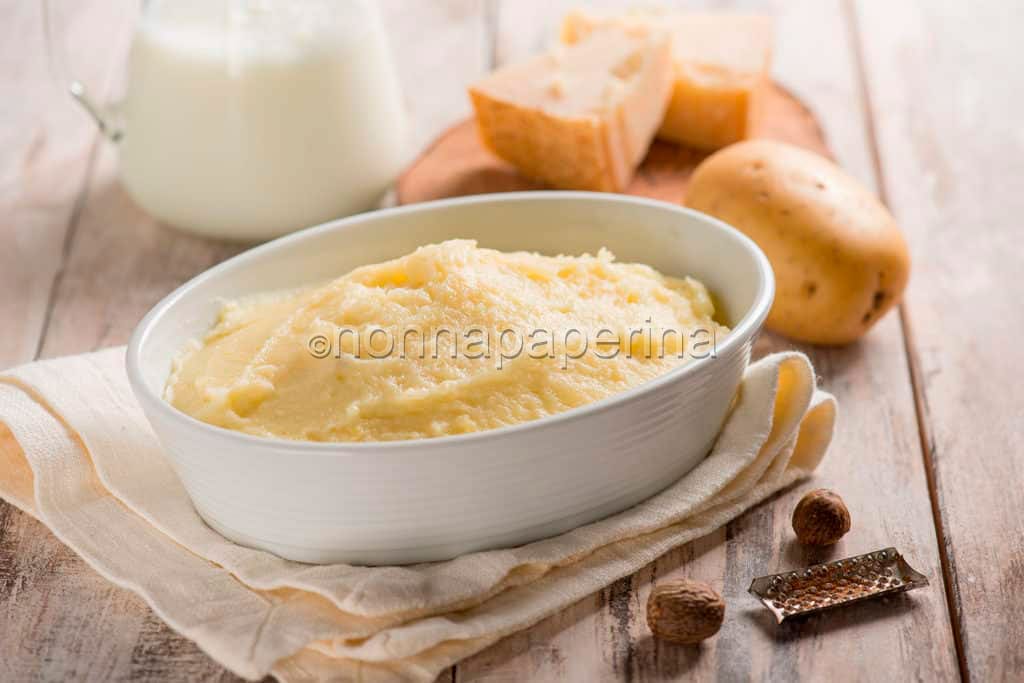Purè di patate senza lattosio e glutinela ricetta della nonna