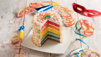 Torta arcobaleno
