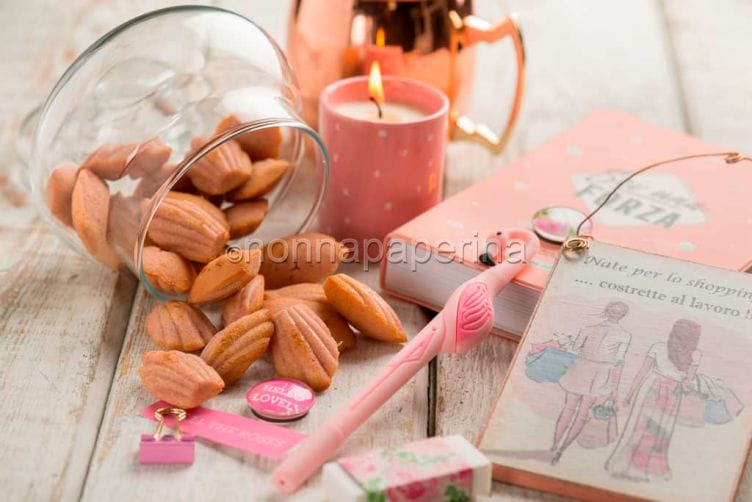 Mini madeleine con olio di argan e mangostano mini madeleine con olio di argan