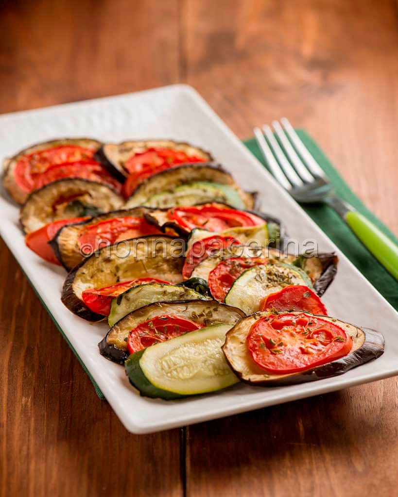 verdure grigliate al forno