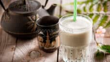 Bubble tea al tè matcha senza glutine e lattosio