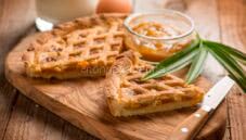 Crostata con confettura di pandan, non la solita crostata