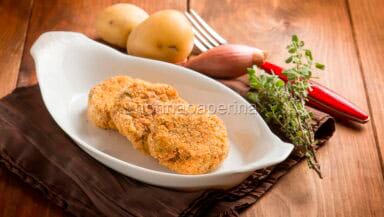 Medaglioni di pesce al forno