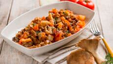 Stocco con funghi cardoncelli