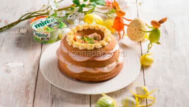 Torta multistrato con pollo e curry