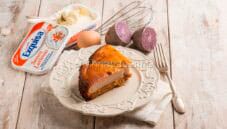 Cheesecake di patate viola, una variante interessante