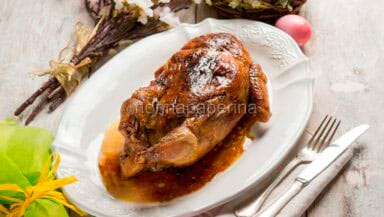 Faraona ripiena con mele