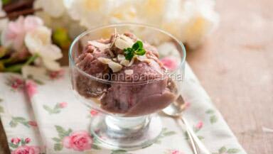 Gelato di patate dolci viola