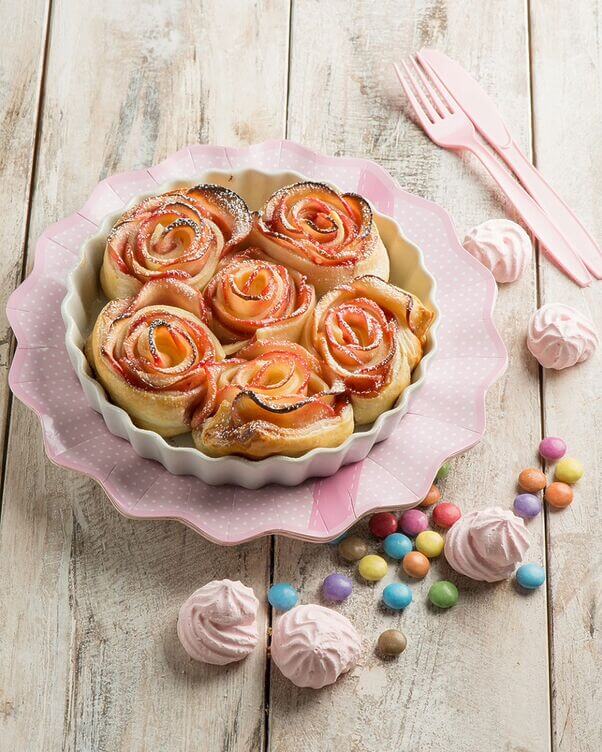 rosa di pasta sfoglia
