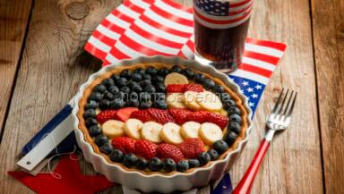 Crostata stelle e strisce