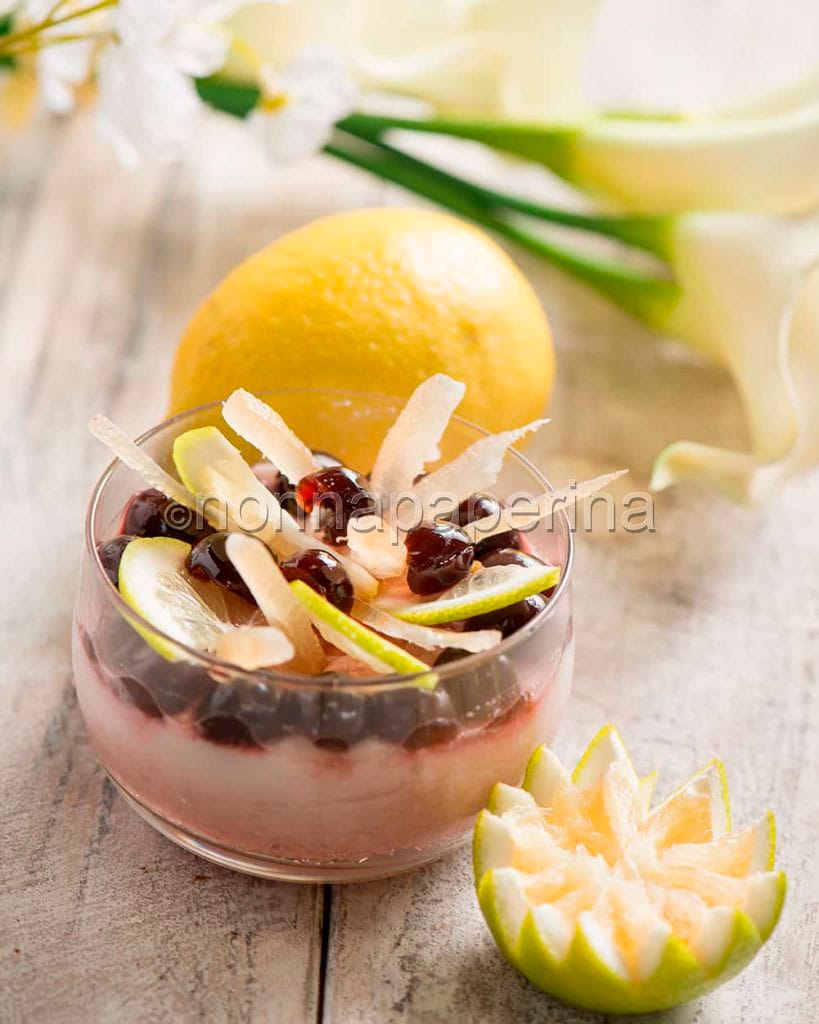 Panna cotta al latte di miglio Panna cotta al latte di miglio