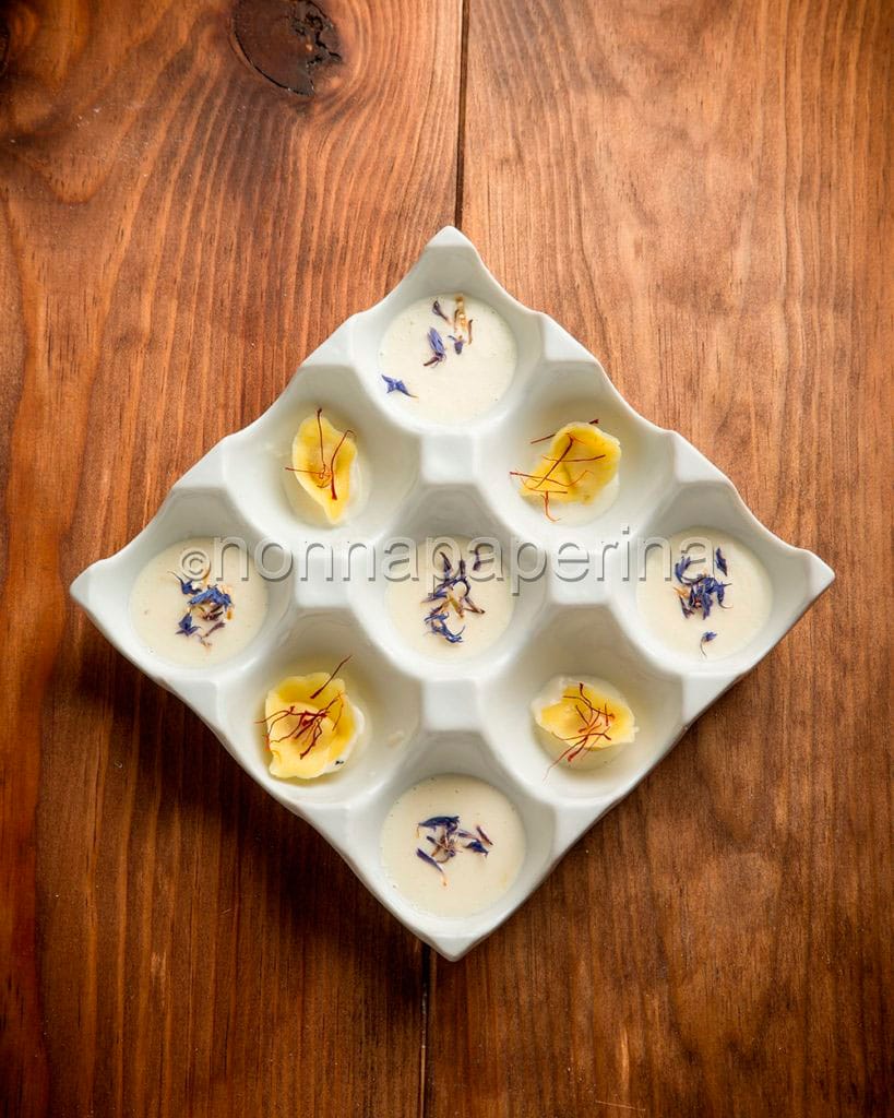 Tortellini con crema di parmigiano