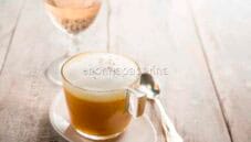 Cappuccino di carote per una colazione particolare Cappuccino di carote per una colazione particolare