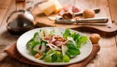 Insalata con prosciutto di oca