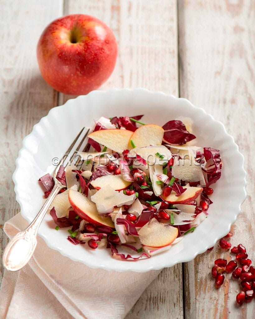 Insalata di radicchio e mela
