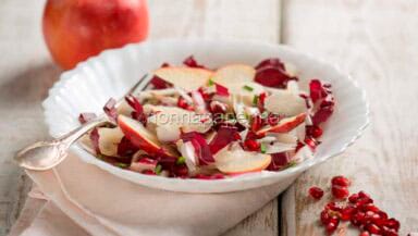 Insalata di radicchio e mela