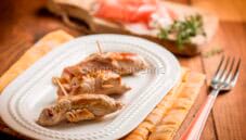 Involtini di vitello con prosciutto, un classico