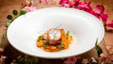 coda di rospo e carote