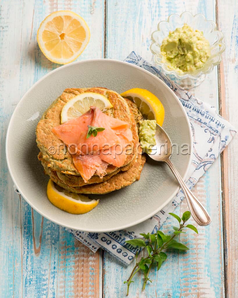 pancakes di avocado