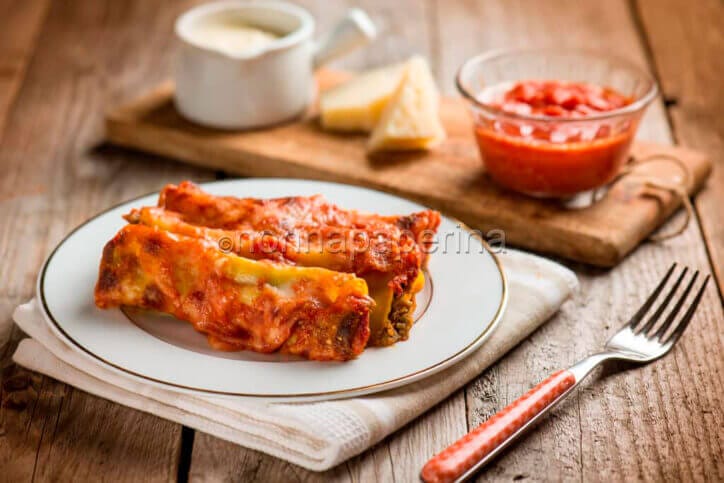 Cannelloni con ragu di oca Cannelloni con ragu di oca