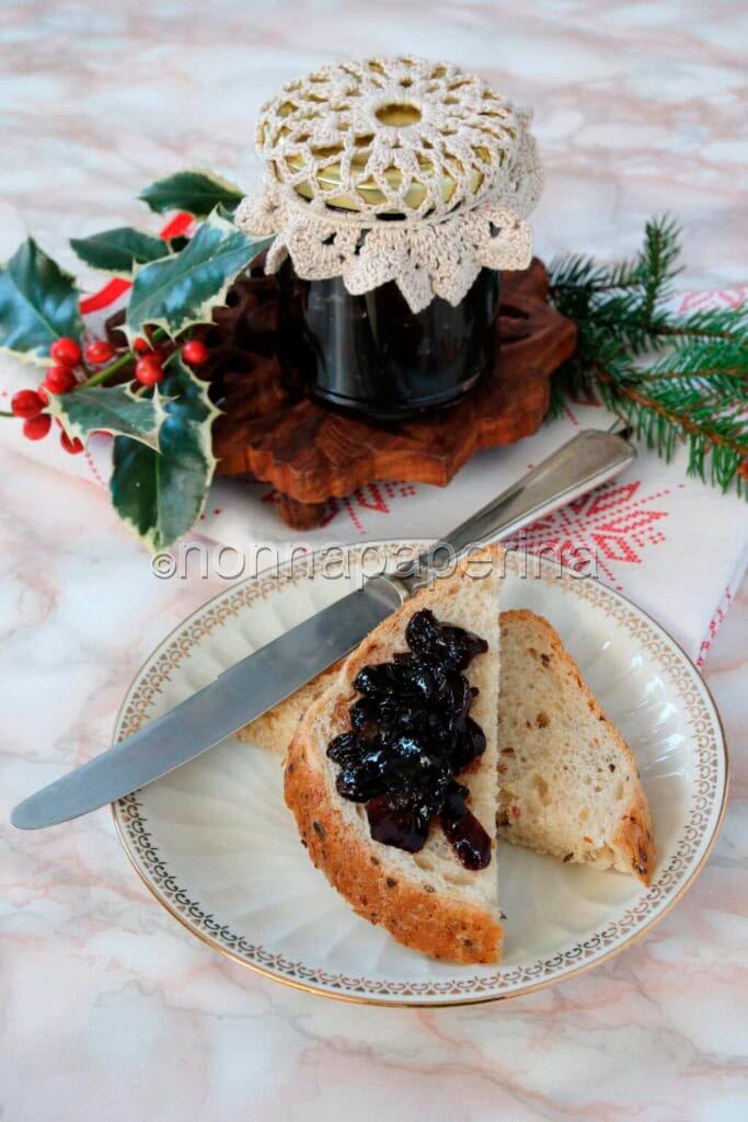 Chutney di mele e mirtilli