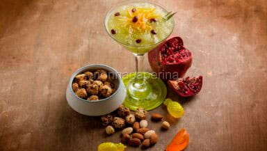 Cocktail con avocado e ananas