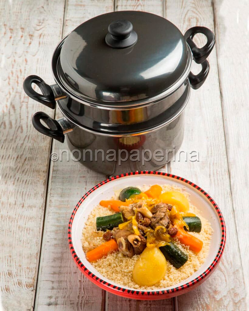 Couscous di agnello con verdure Couscous di agnello con verdure