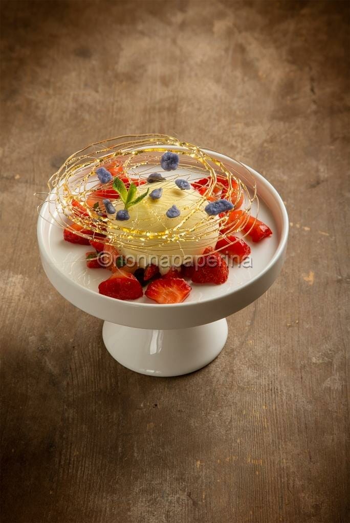 Dessert cremoso alla mastiha