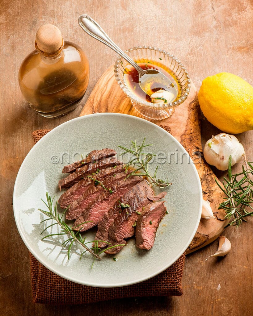 Filetto di struzzo allaceto balsamico