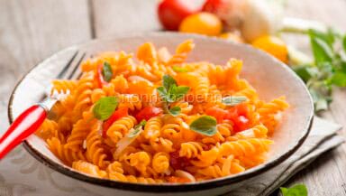 Fusilli di lenticchie rosse