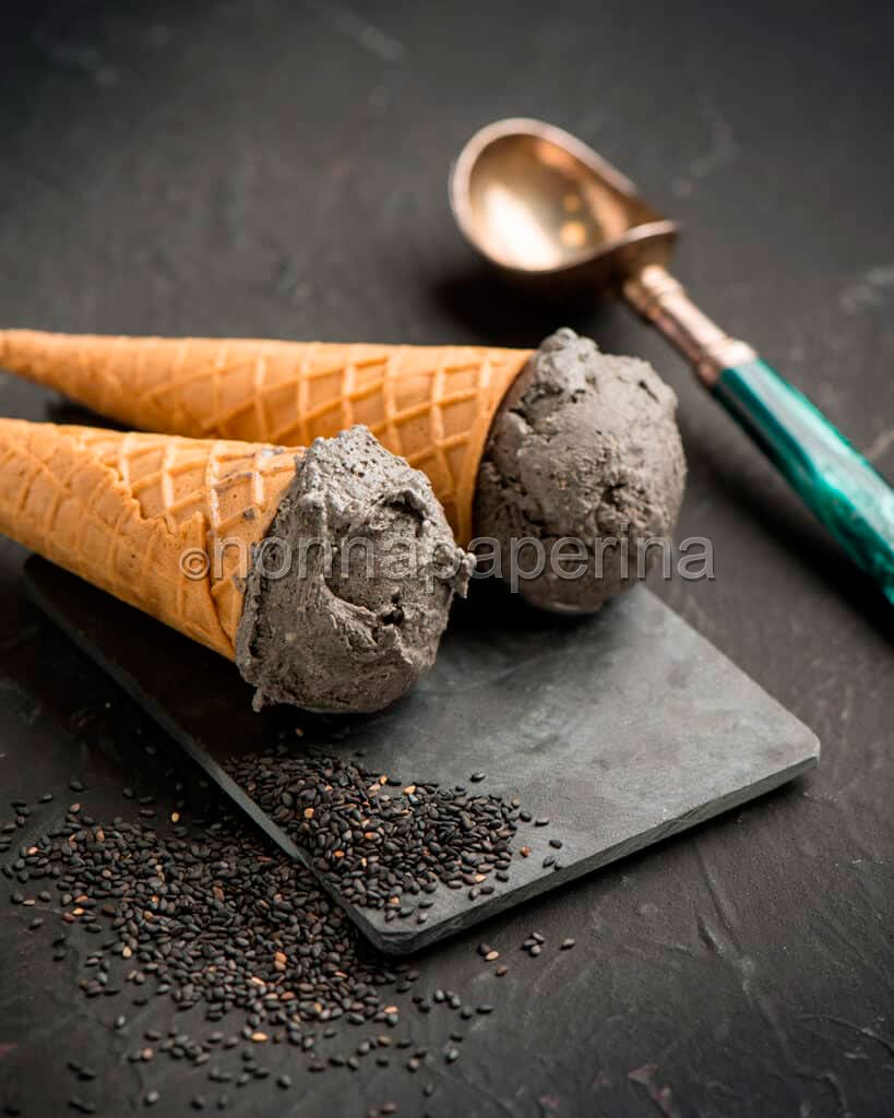 Gelato al Sesamo Nero