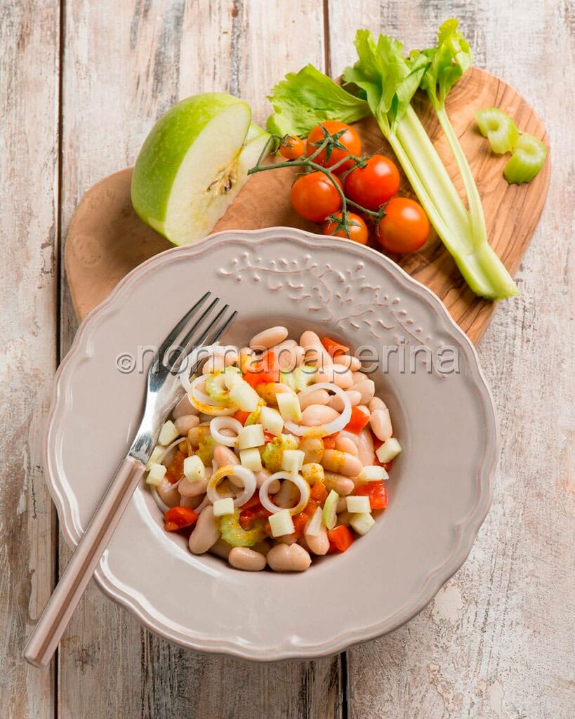 Insalata di fagioli al curry