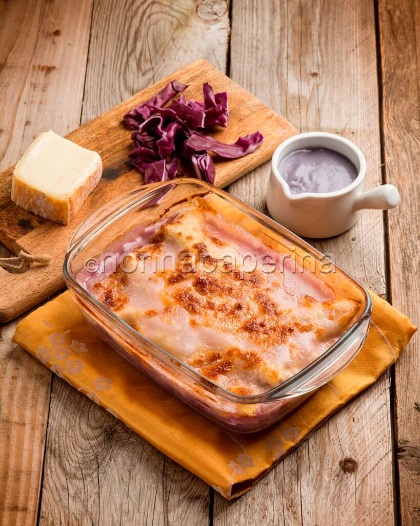 Lasagne al cavolo rosso