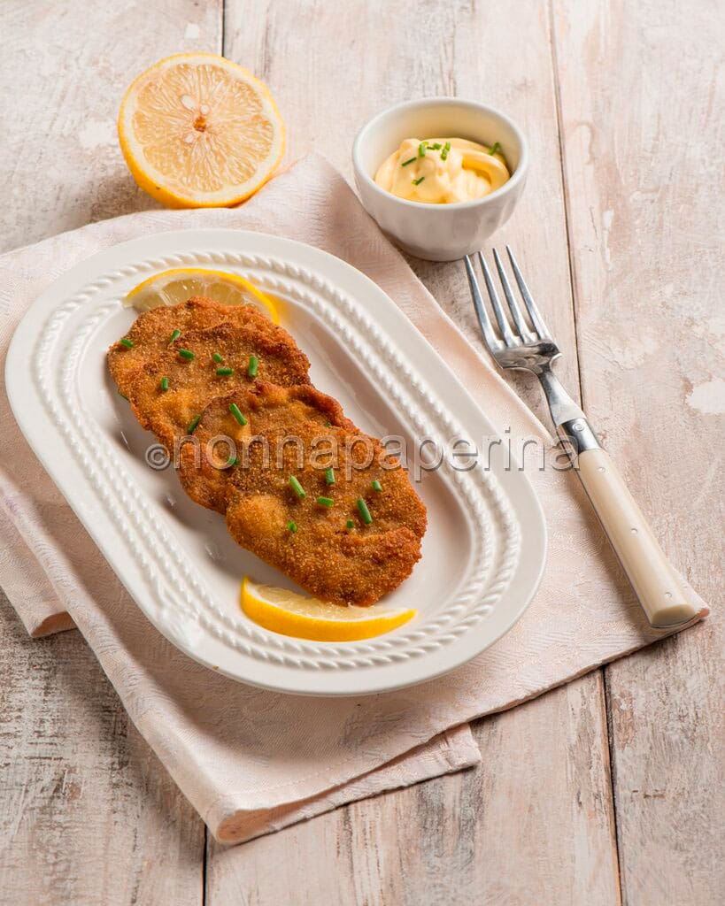 Lingua di vitello impanata Lingua di vitello impanata