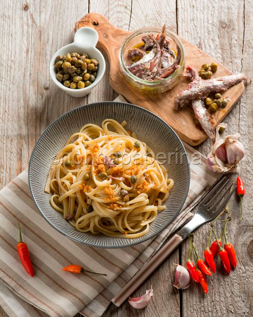 Linguine alla siciliana Linguine alla siciliana