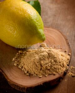 polvere di limone
